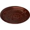 Ekena Millwork Athens Ceiling Medallion (Fits Canopies up to 3 5/8"), 26 1/4"OD x 3 1/4"P, Antique Copper CM27ATACS - alternate 3